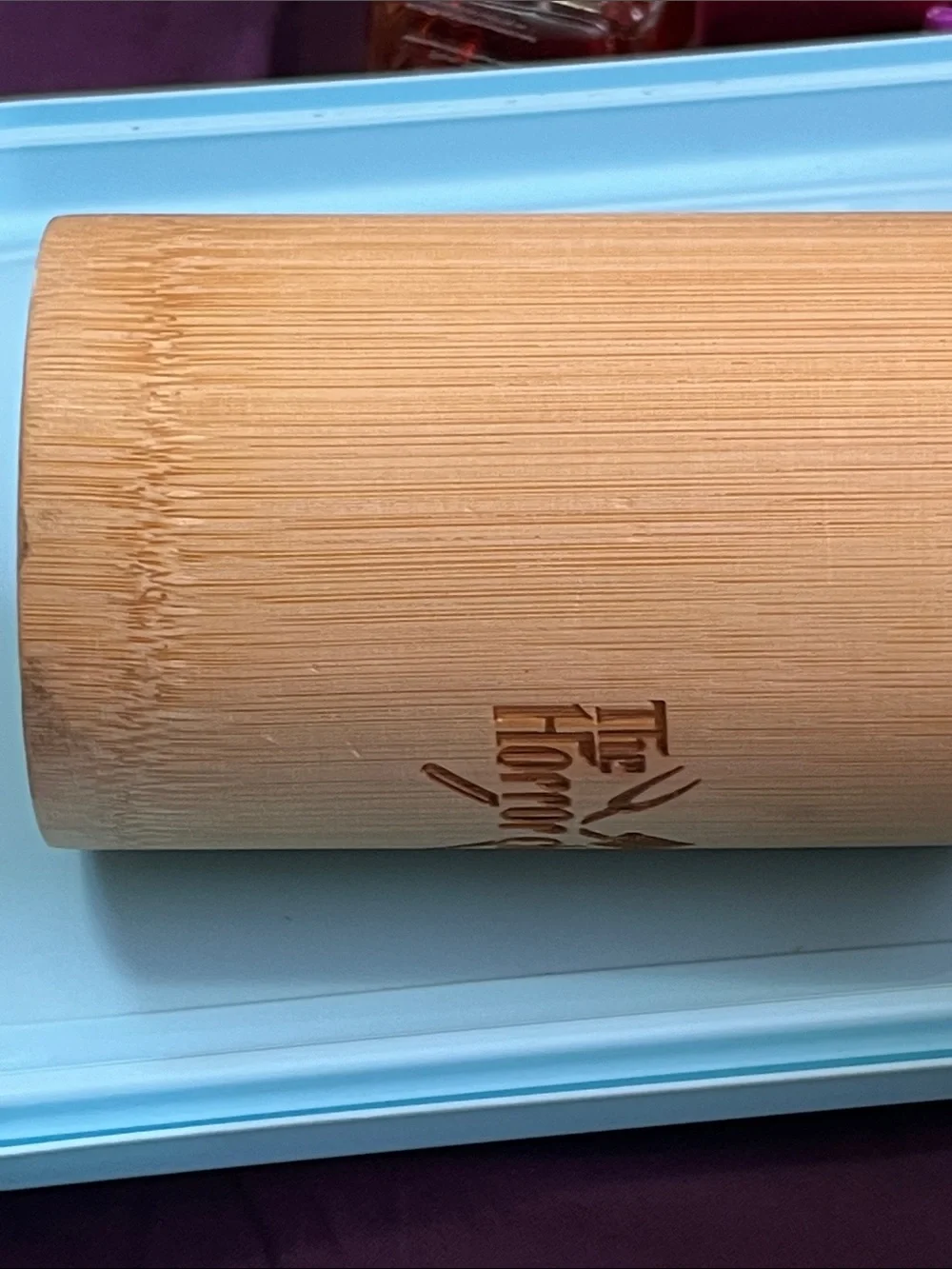 Bamboo Utensil Holder in Natural